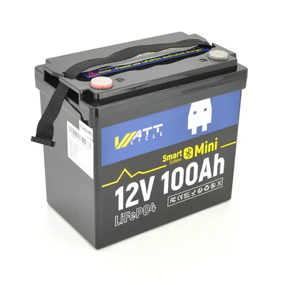 Літієвий акумулятор WattCycle WT12V100AH100MINIBT / 12 В / 100 А⋅год / LiFePO4