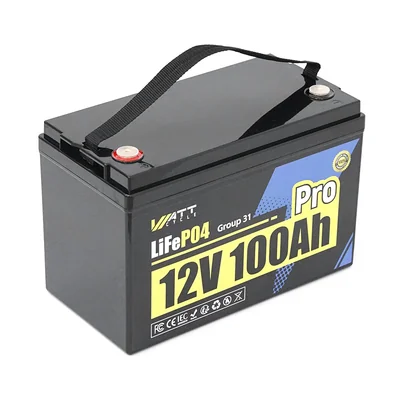Літієвий акумулятор WattCycle WT12V100AH110PRO / 12 В / 100 А⋅год / LiFePO4