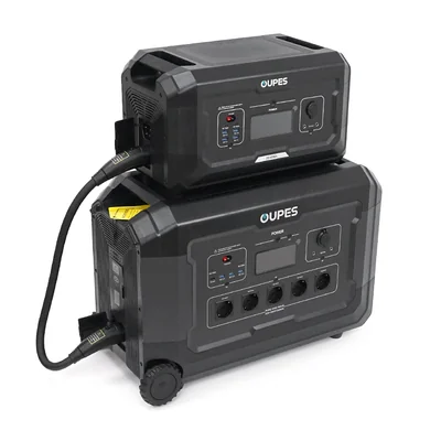 Зарядна станція OUPES S3+S2 / 3600 Вт / 5120 Вт⋅год / LiFePO4
