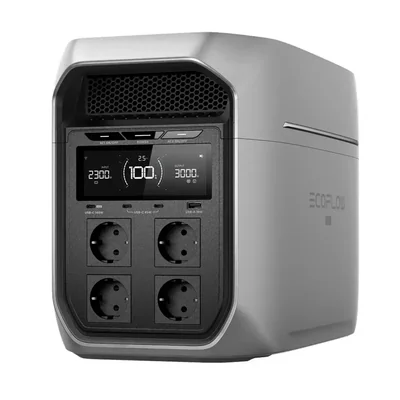 Зарядная станция EcoFlow DELTA 3 Max Plus / 3000 Вт / 2048 Вт⋅ч / LiFePO4